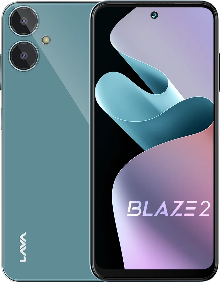 Lava Blaze 2 in Glass Blue