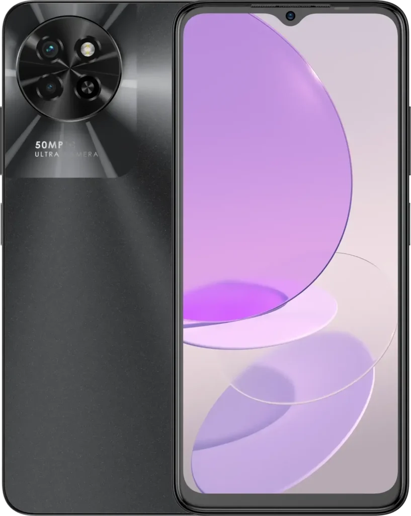itel S23 in Starry Black