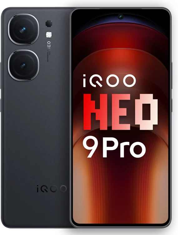 iQOO Neo9 Pro in Conqueror Black