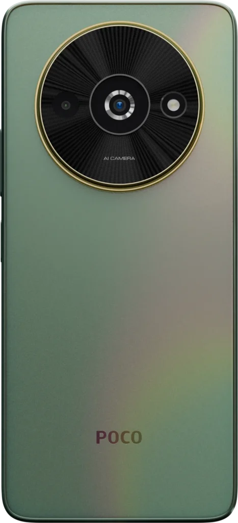 POCO C61 in Mystical Green