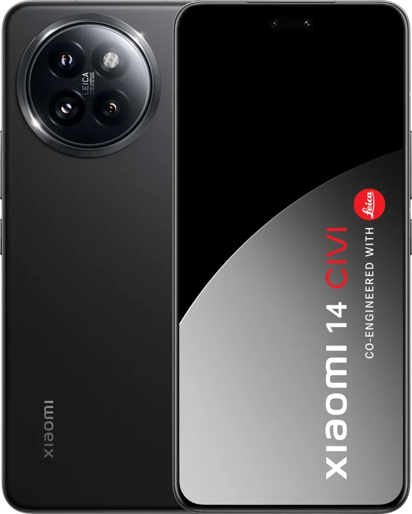 Xiaomi 14 CIVI in Shadow Black