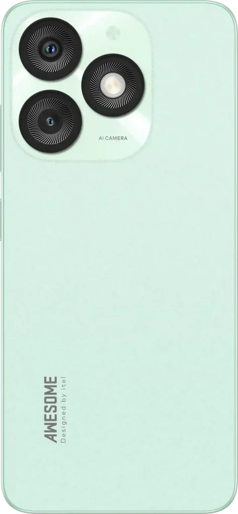 itel A50 in Lime Green