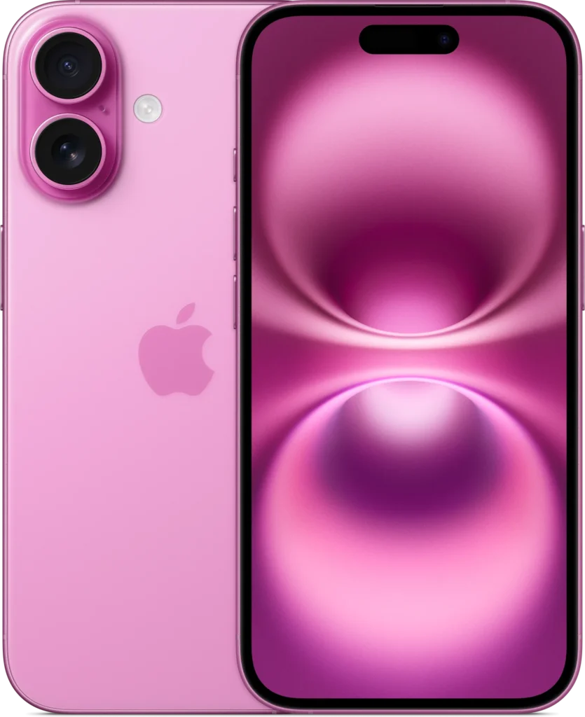 iPhone 16 in Pink
