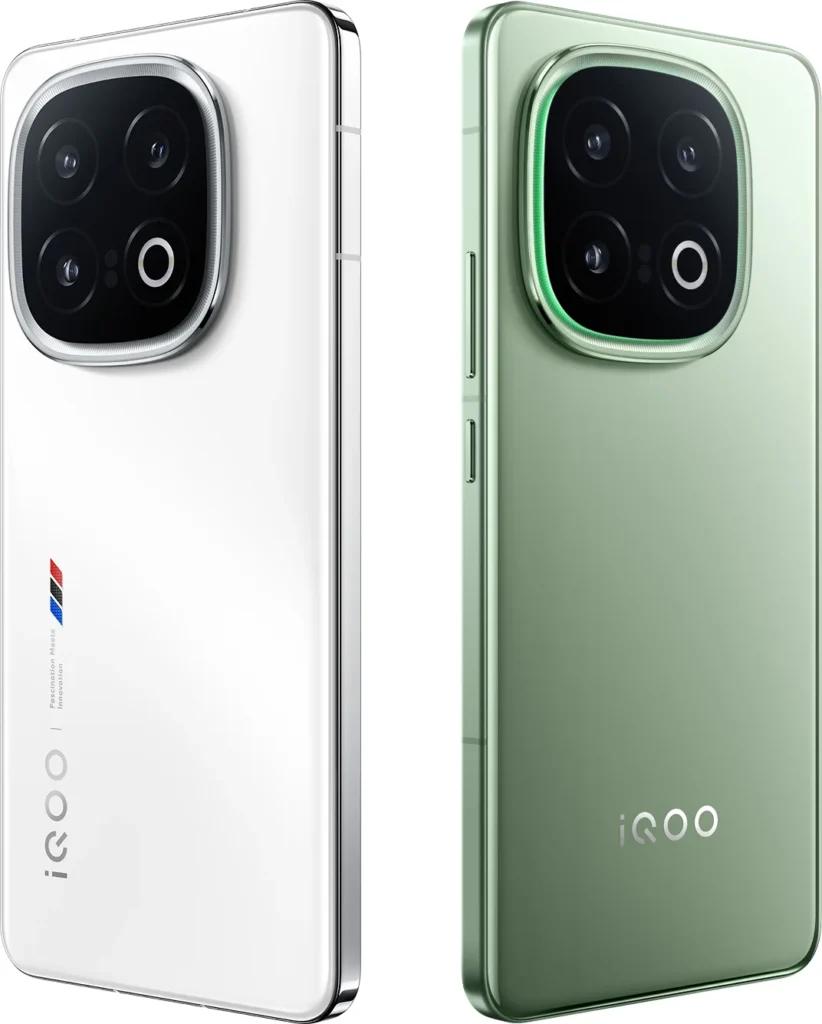 iQOO 13, angled chassis perspective highlighting frame profile