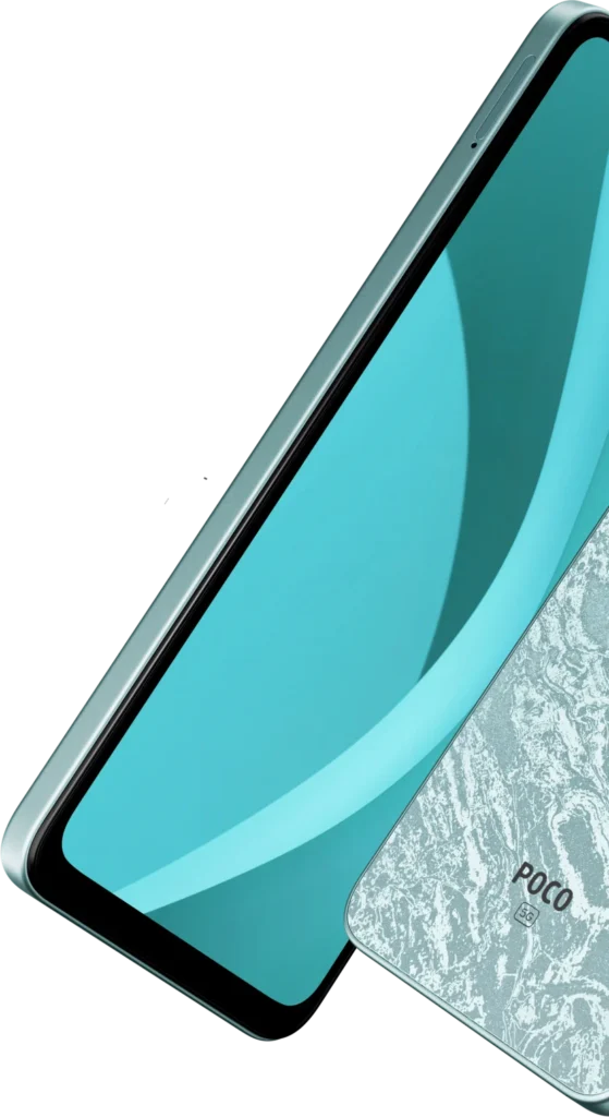 Poco C75 in Aqua Bliss