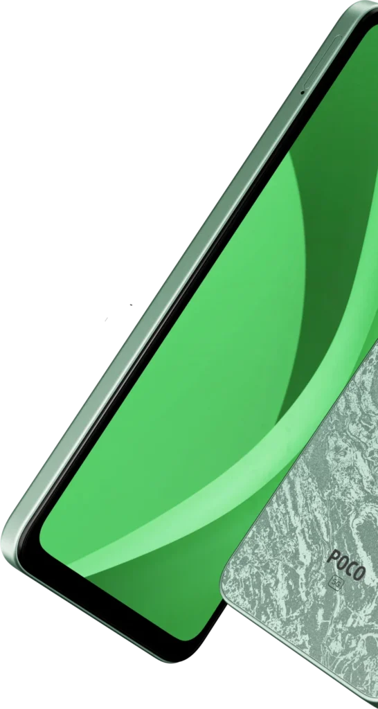 Poco C75 in Enchanted Green