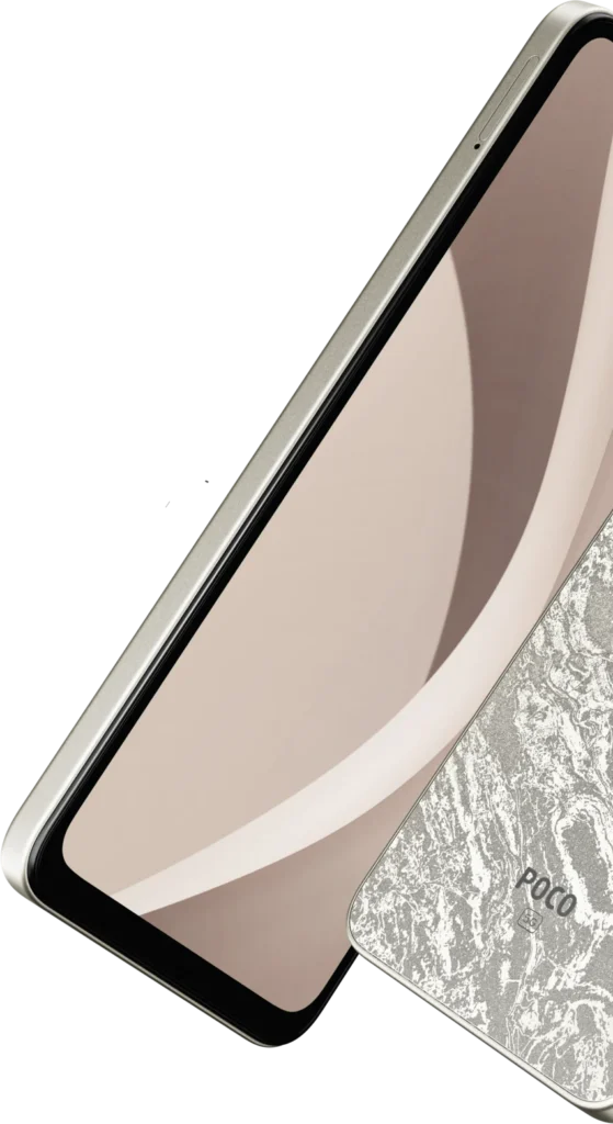 Poco C75 in Silver Stardust