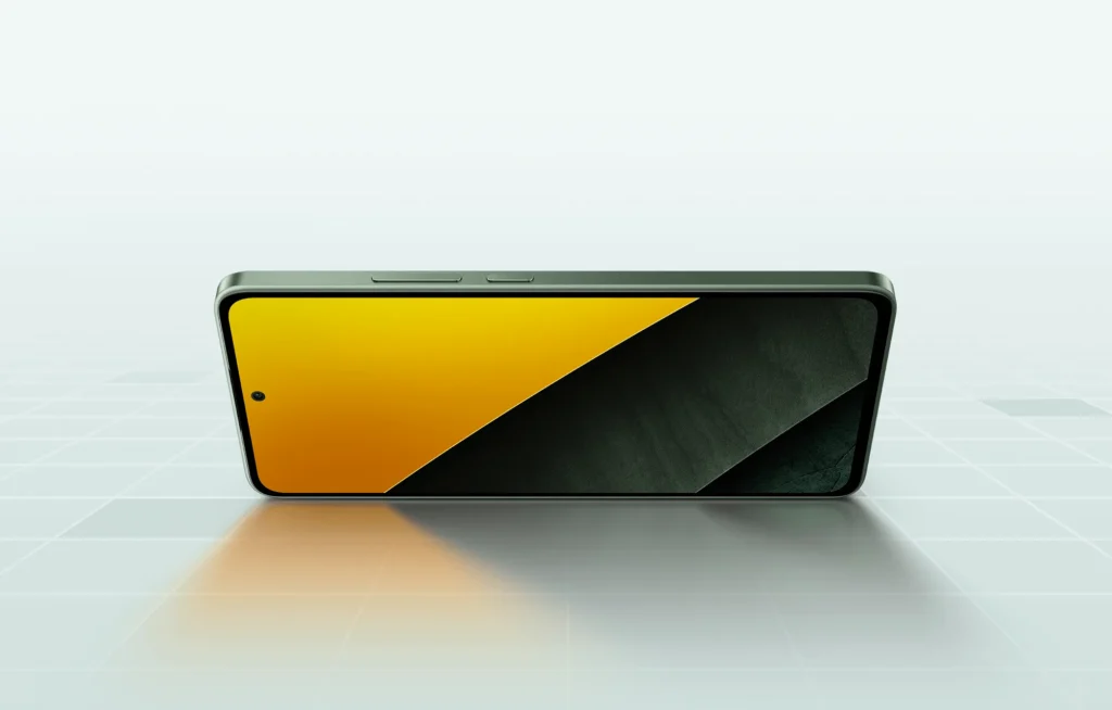 Poco M7 Pro, from the front