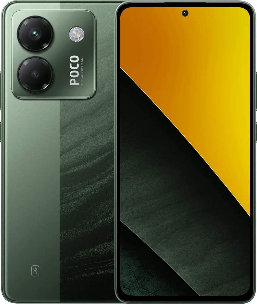 Poco M7 Pro in Olive Twilight