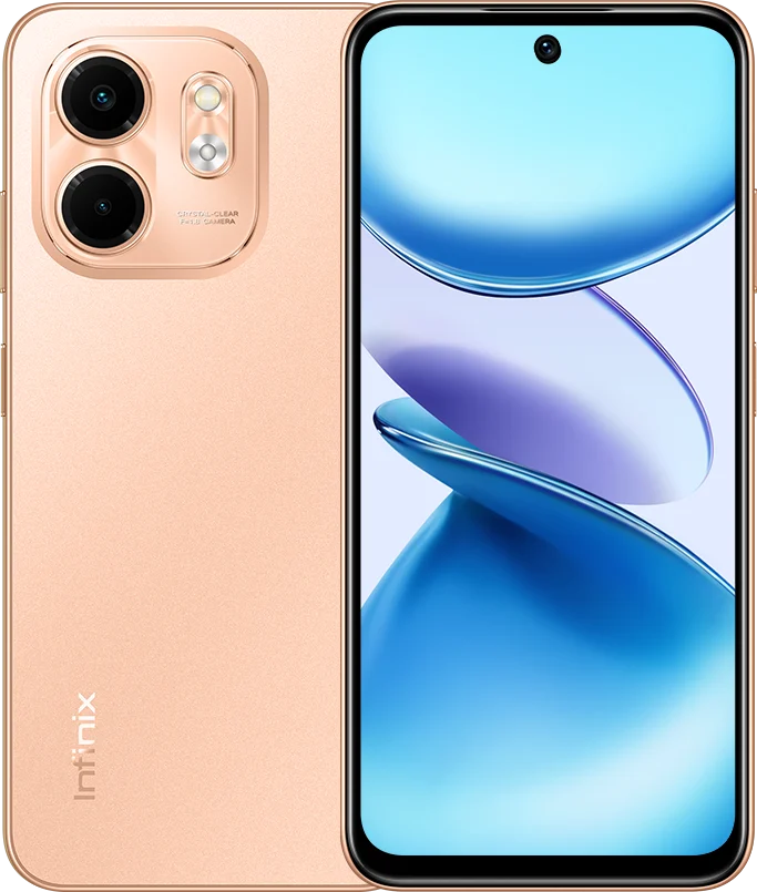 Infinix Smart 9 HD in Coral Gold