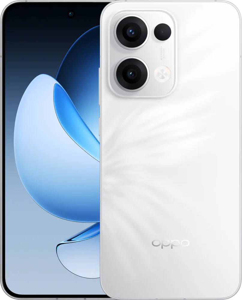 OPPO Reno13 5G in Ivory White