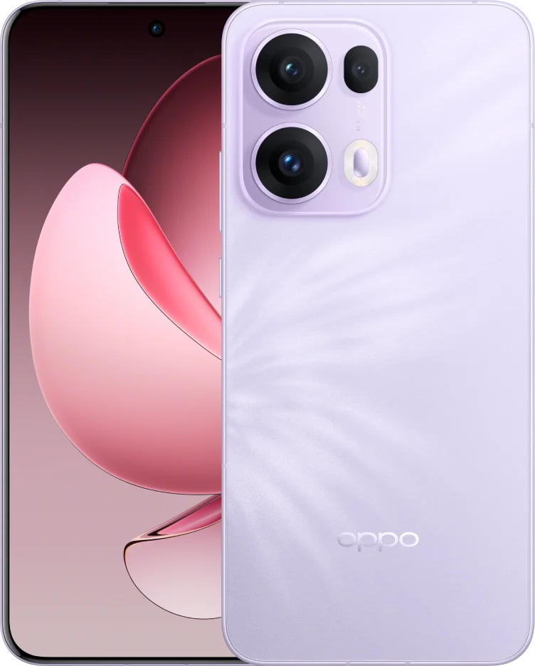 OPPO Reno13 Pro 5G in Mist Lavender