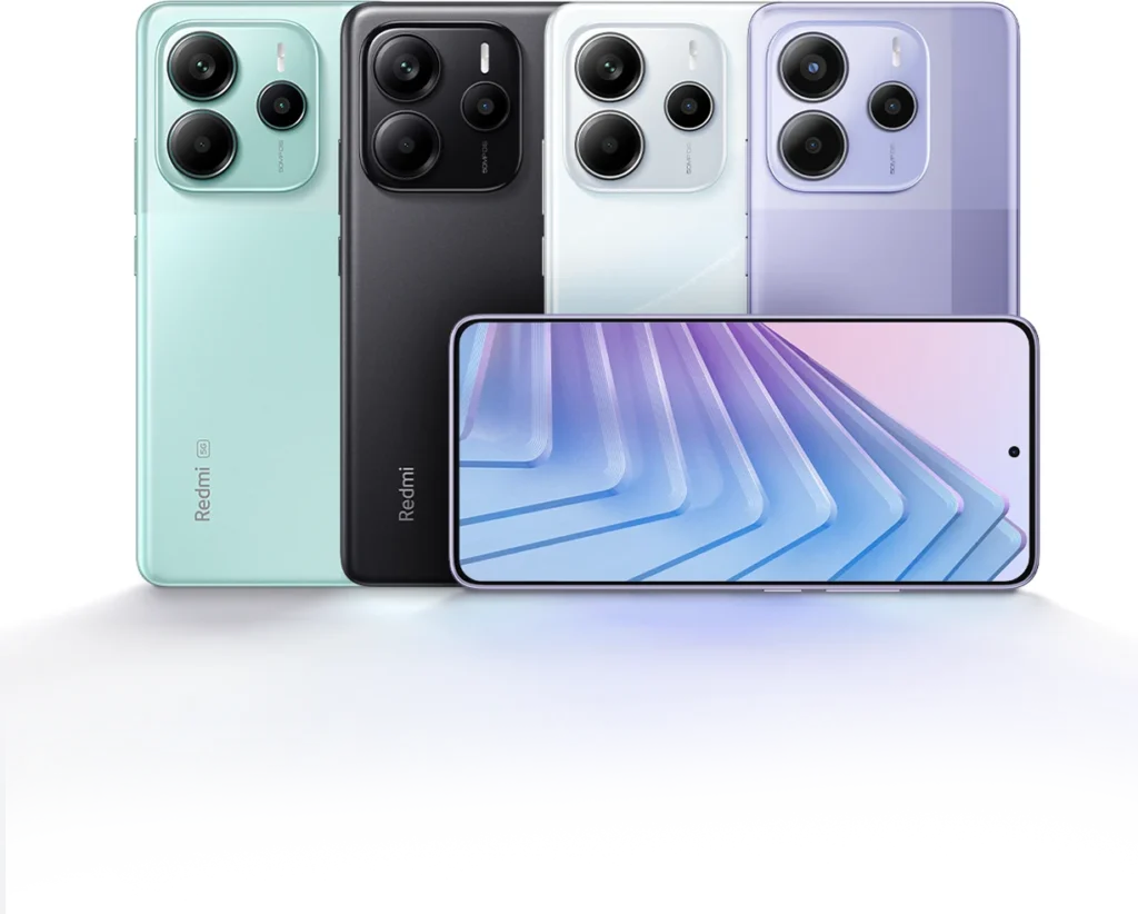 Xiaomi Redmi Note 14 5G, Rear camera module and optic lenses