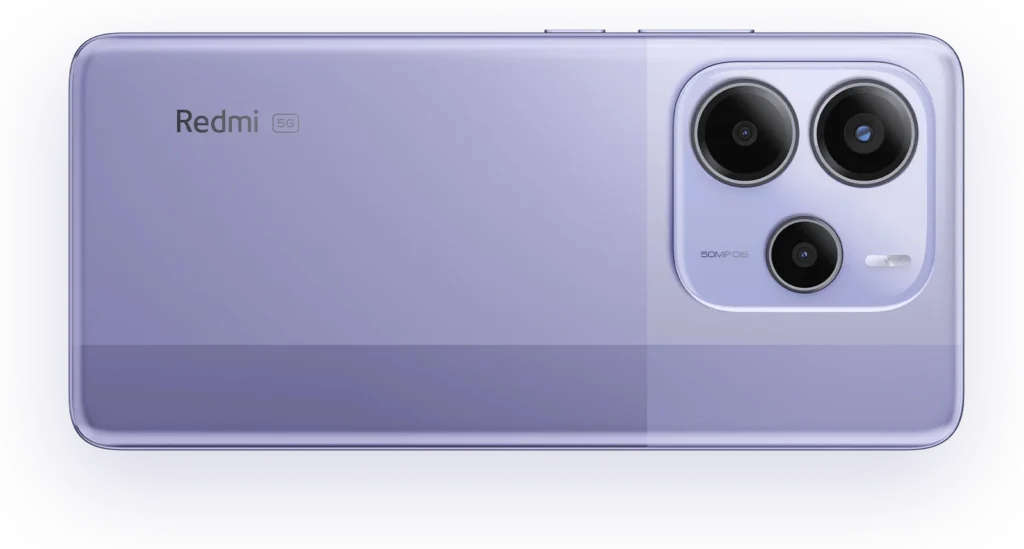 Redmi Note 14 5G in Phantom Purple