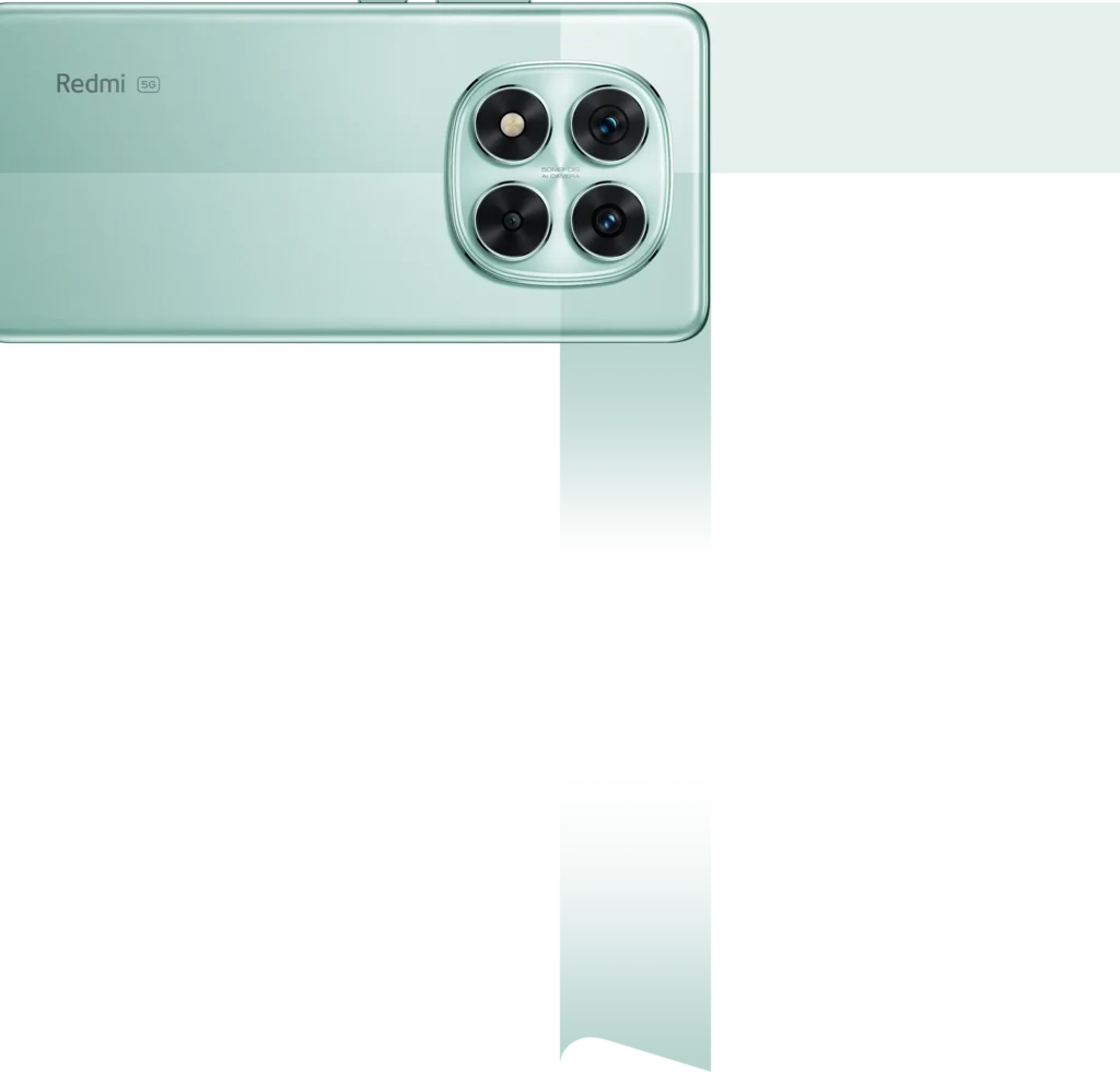 Xiaomi Redmi Note 14 Pro 5G, Rear camera module and optic lenses