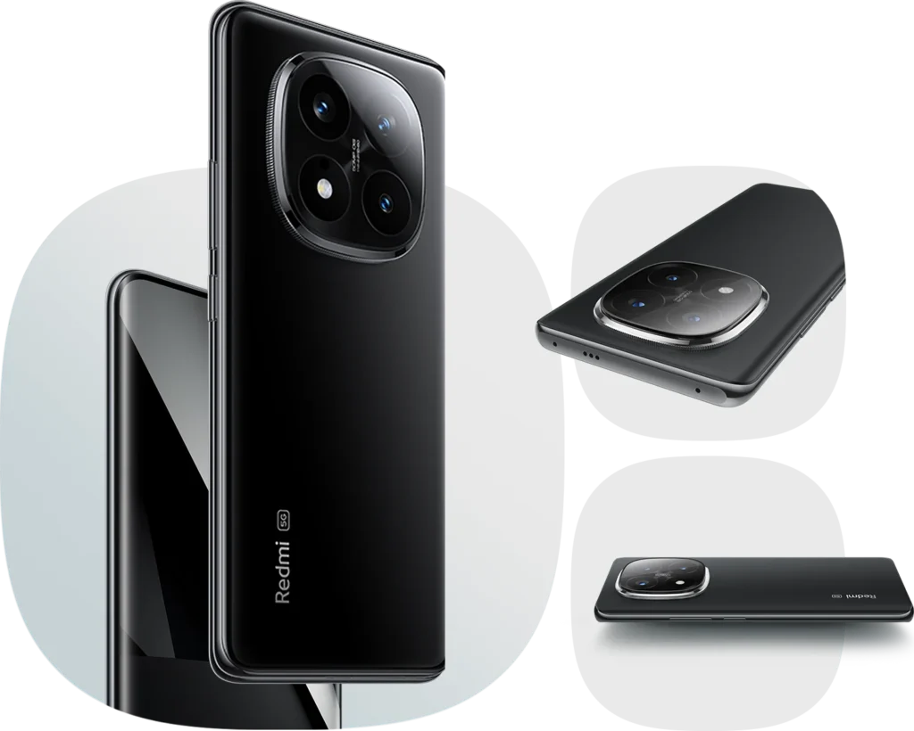 Xiaomi Redmi Note 14 Pro+ 5G, Rear camera module and optic lenses