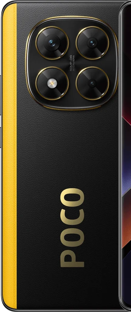 Poco X7 in POCO Yellow