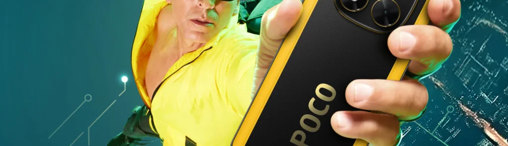 Poco X7, slim chassis profile