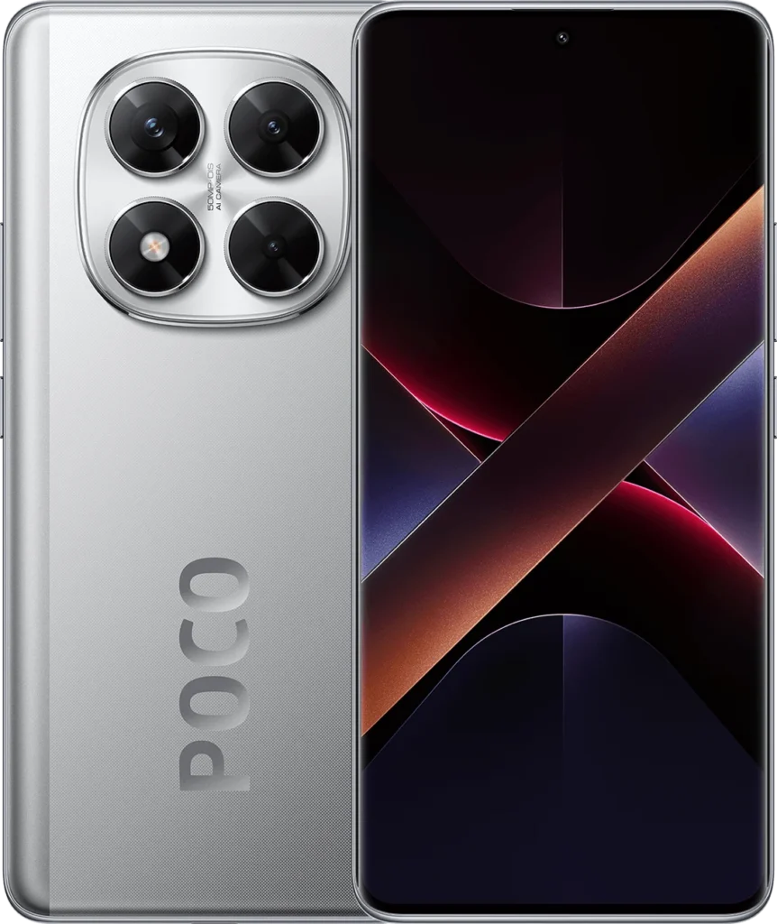 Poco X7 in Cosmic Silver