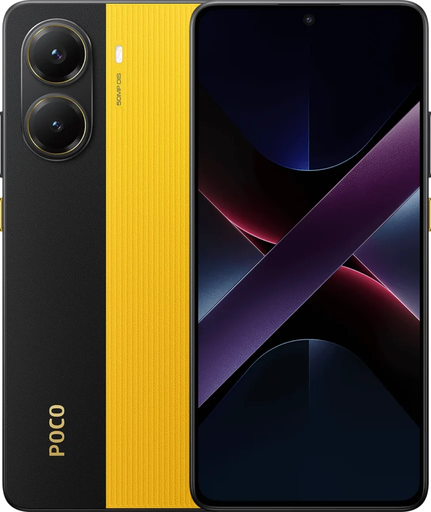 Poco X7 Pro in POCO Yellow