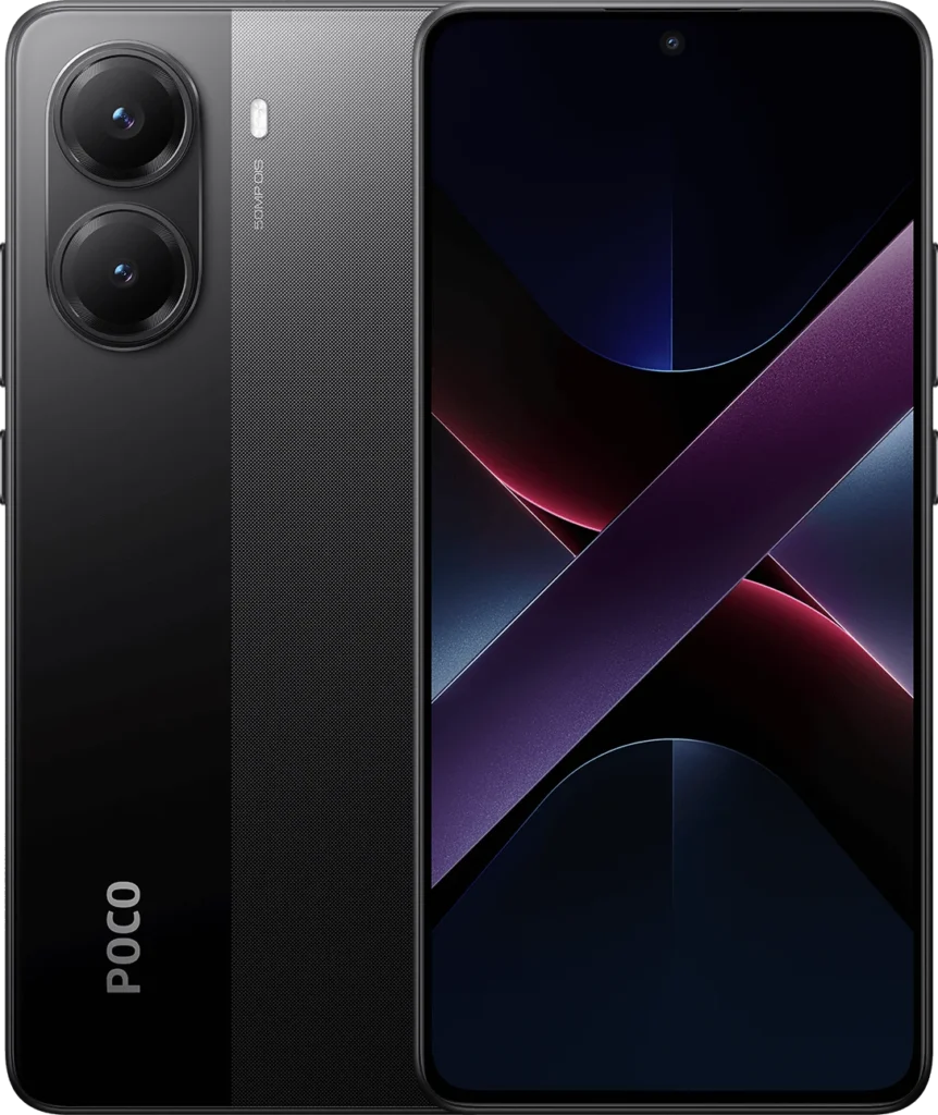 Poco X7 Pro in Obsidian Black