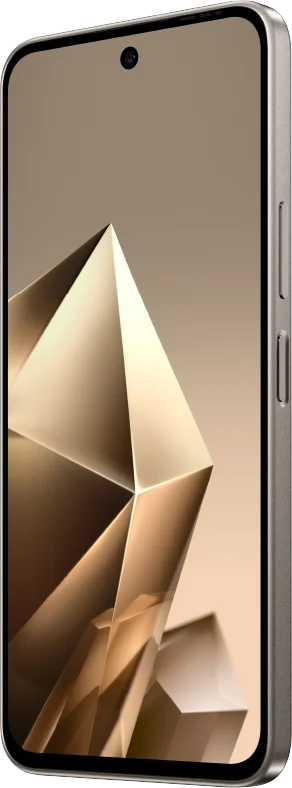 Infinix Note 50x 5G+, in Titanium Grey, front at an angle