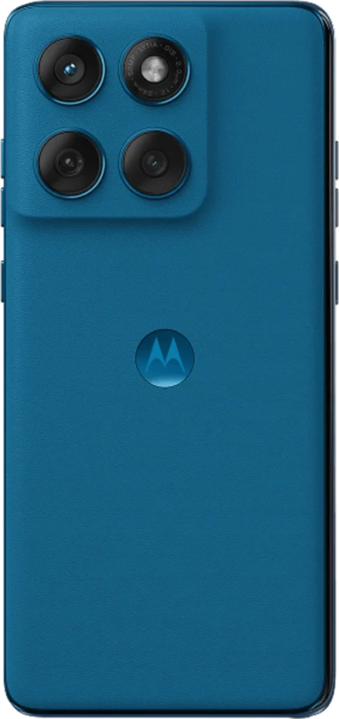 Motorola Edge 60 Fusion in Pantone Mykonos Blue