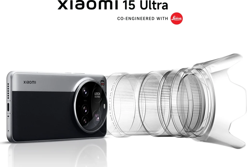Xiaomi 15 Ultra, Chassis profile showing precision frame