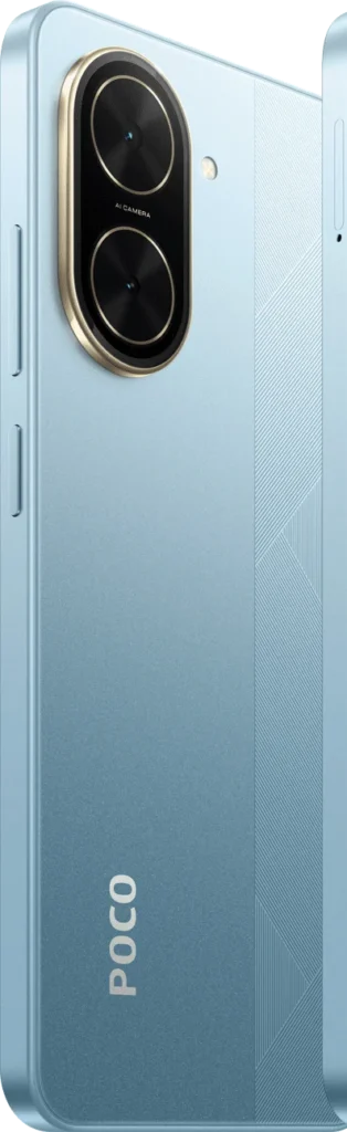 Poco C71 in Cool Blue