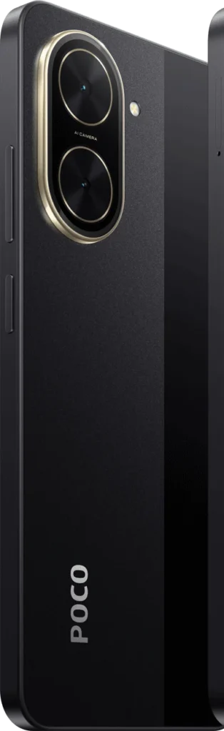 Poco C71 in Power Black
