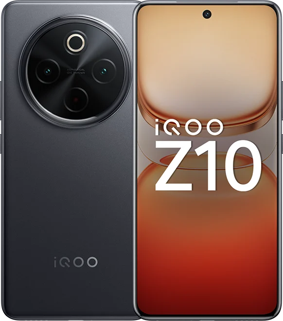 iQOO Z10 in Stellar Black