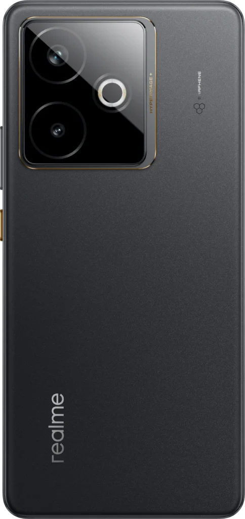 Realme GT 7T, side profile view illustrating slim chassis design
