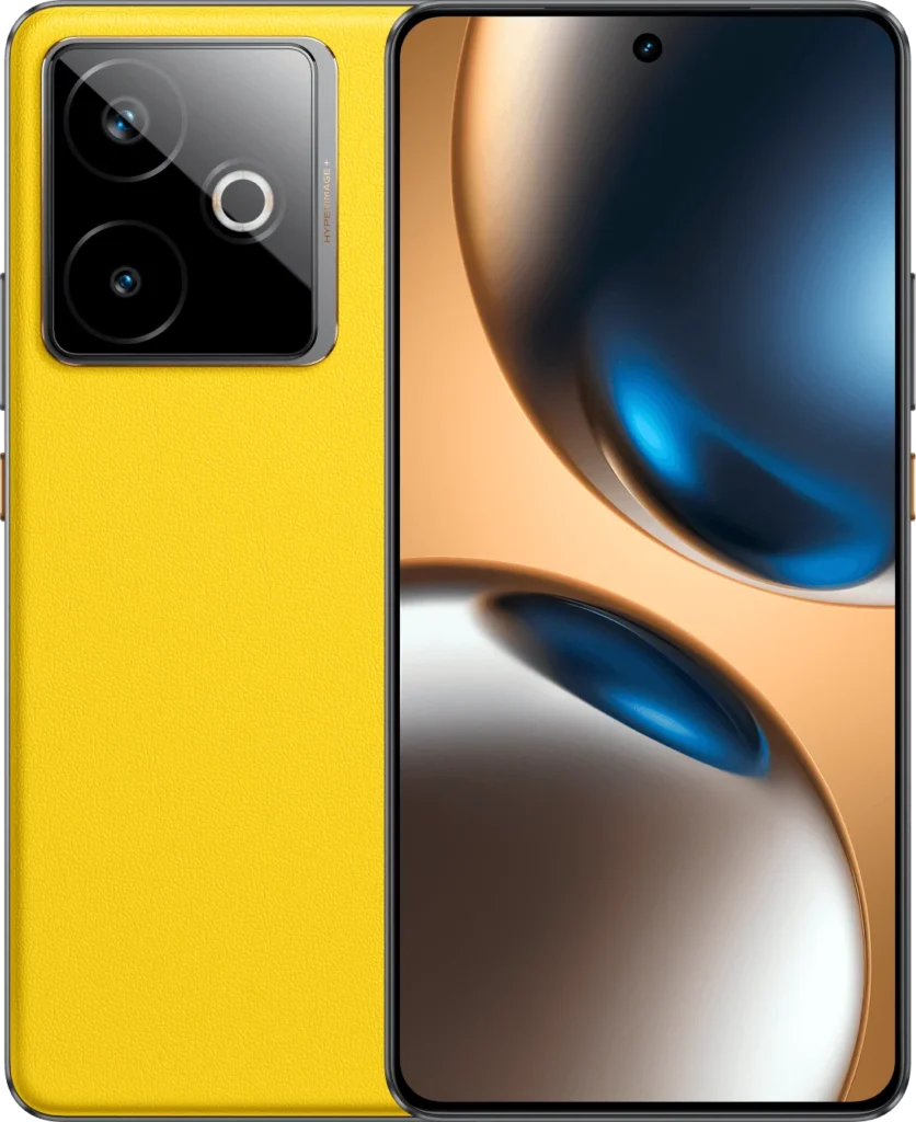 Realme GT 7T in Racing Yellow