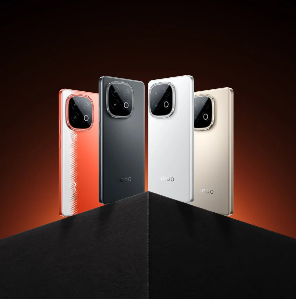 iQOO Neo 10, in all four colours