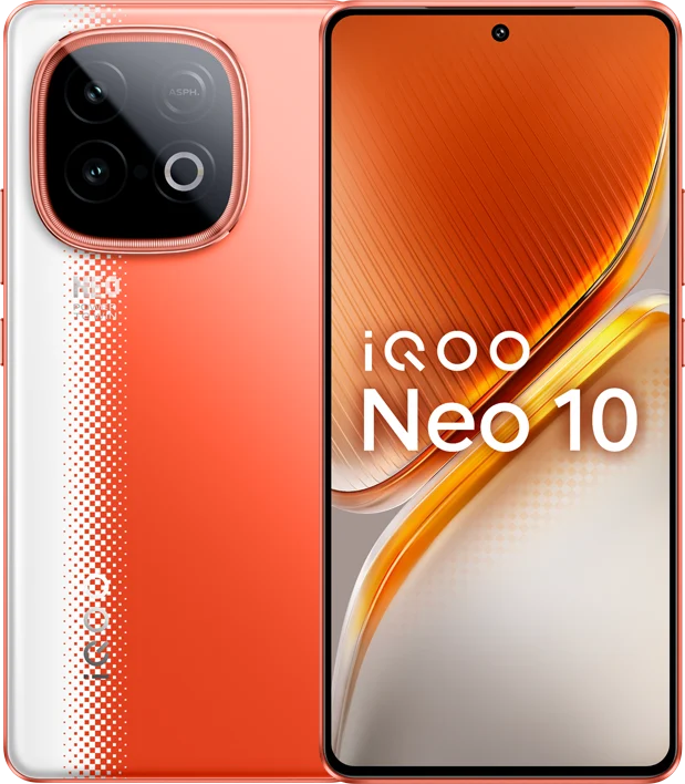 iQOO Neo 10 in Inferno Red