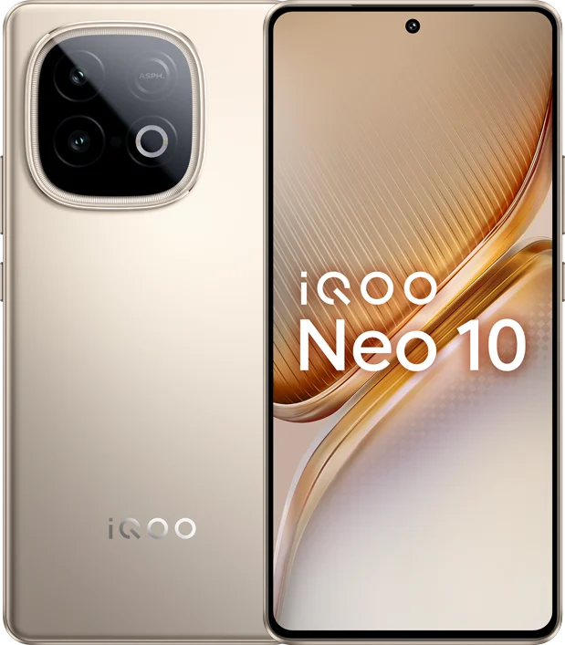 iQOO Neo 10 in Titanium Chrome