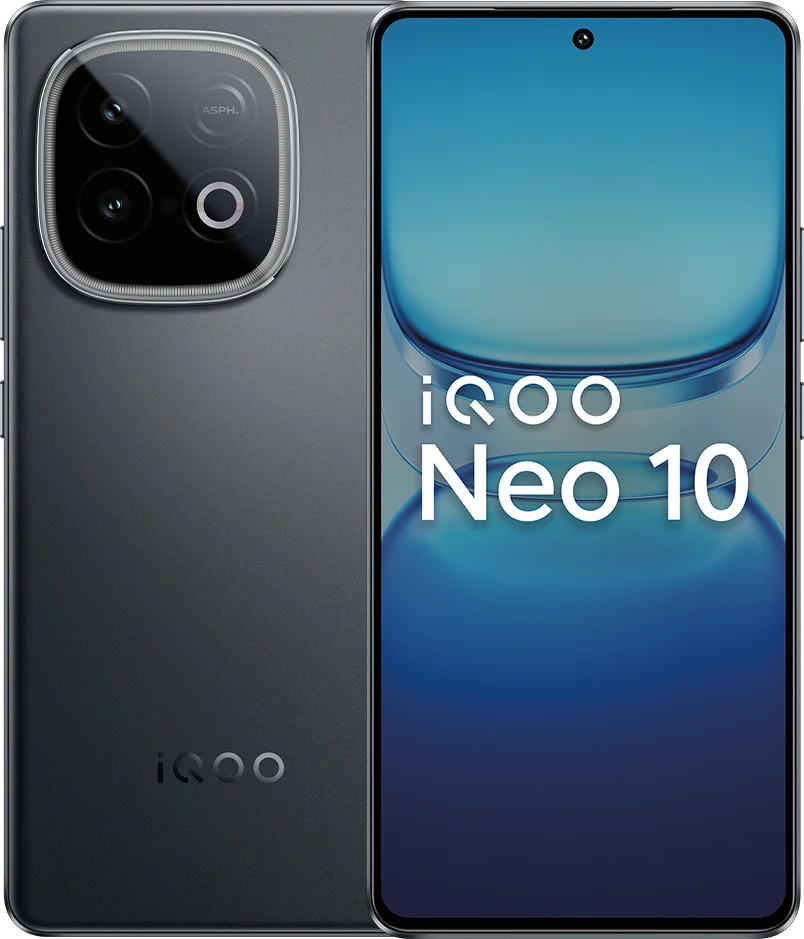 iQOO Neo 10 in Asphalt Black