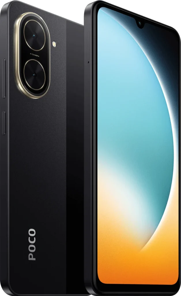 Poco C71 in Power Black