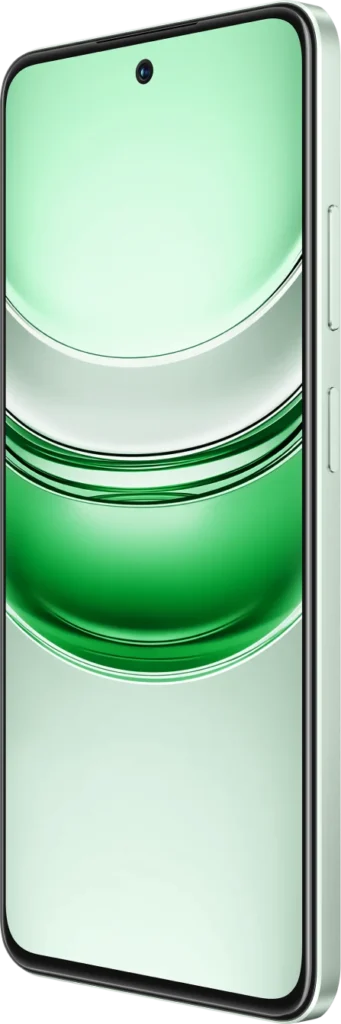 realme C73 5G, in Jade Green, front at an angle