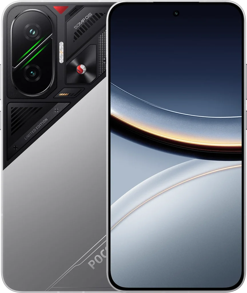 Poco F7 in Cyber Silver Edition