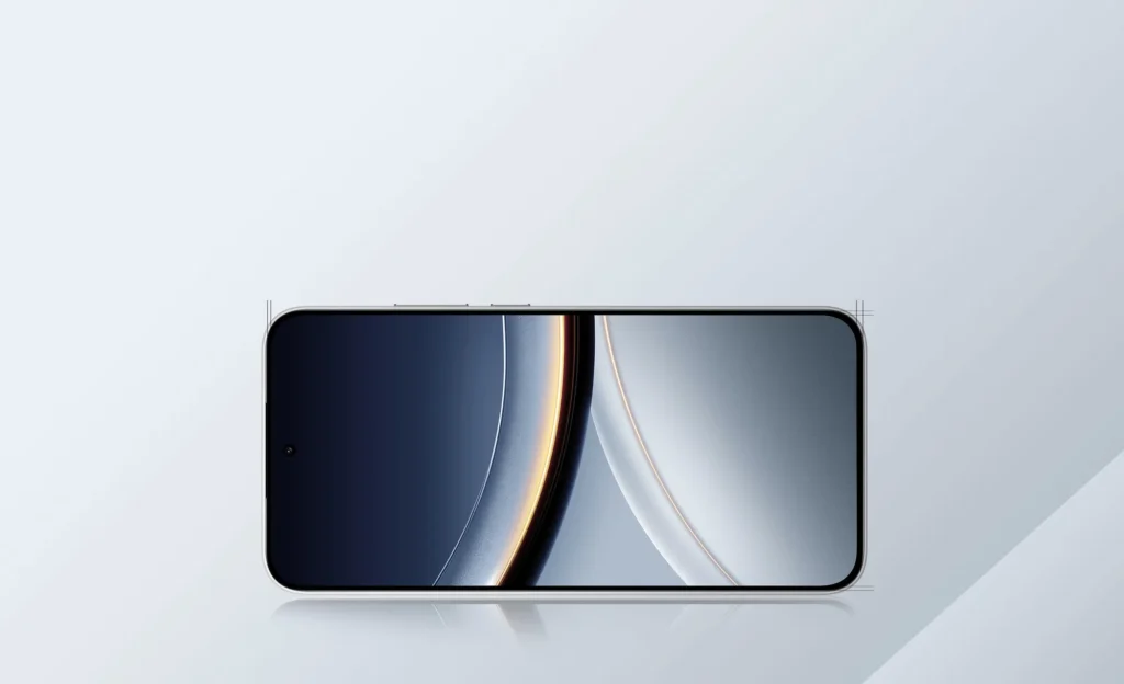 Poco F7, from the front