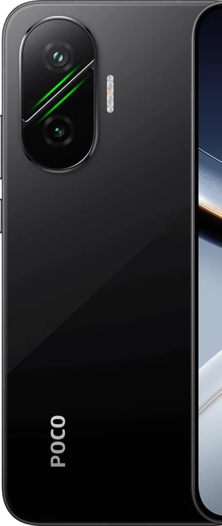 Poco F7 in Phantom Black