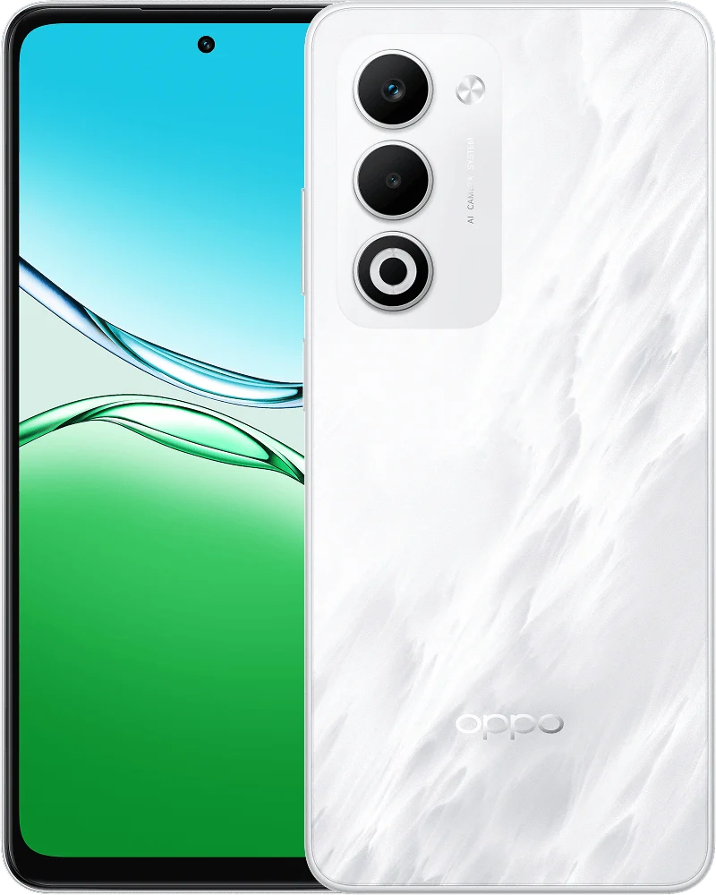 OPPO A5 5G in Mist White