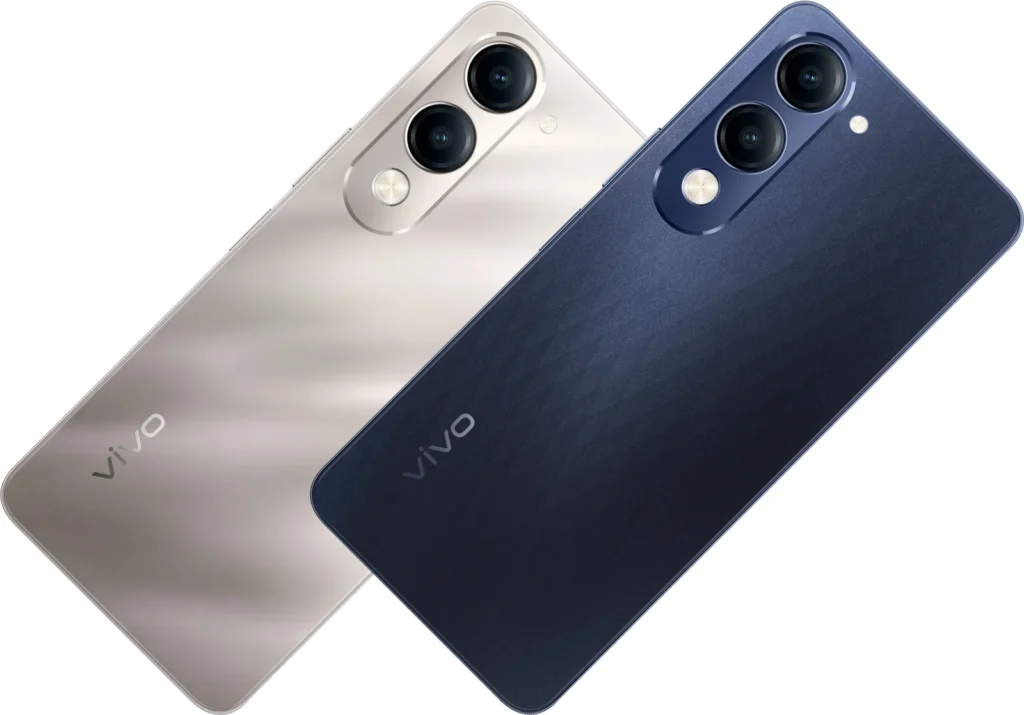 Vivo T4 Lite 5G, angled studio view of the 8.19mm body and camera module