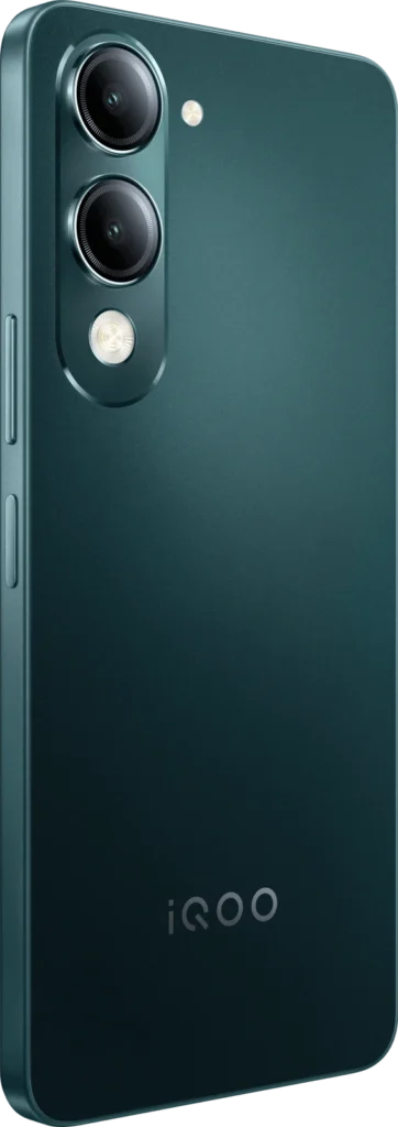 iQOO Z10 Lite in Cyber Green