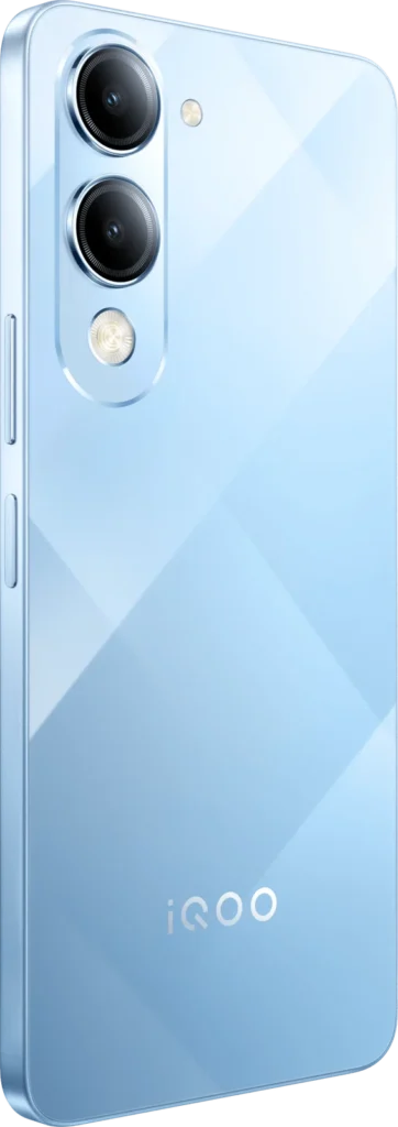 iQOO Z10 Lite in Titanium Blue