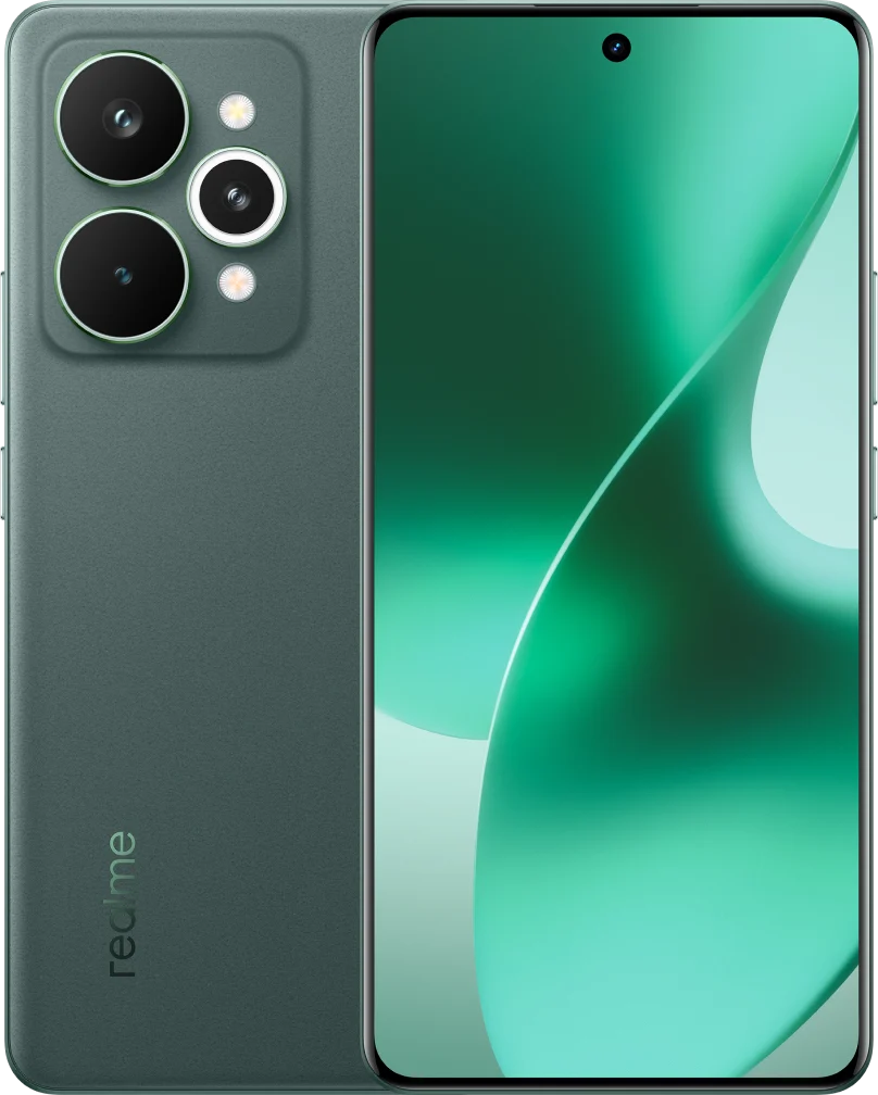 Realme 15 Pro 5G in Velvet Green