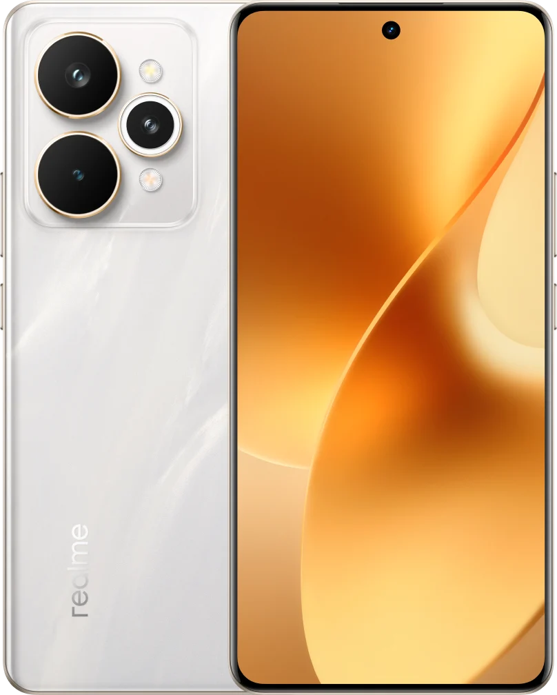 Realme 15 Pro 5G in Flowing Silver