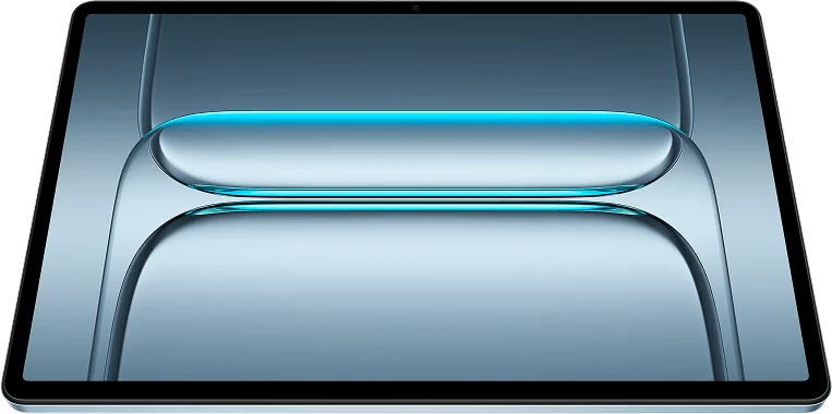 OnePlus Pad Lite, at an angle, showing front and edge