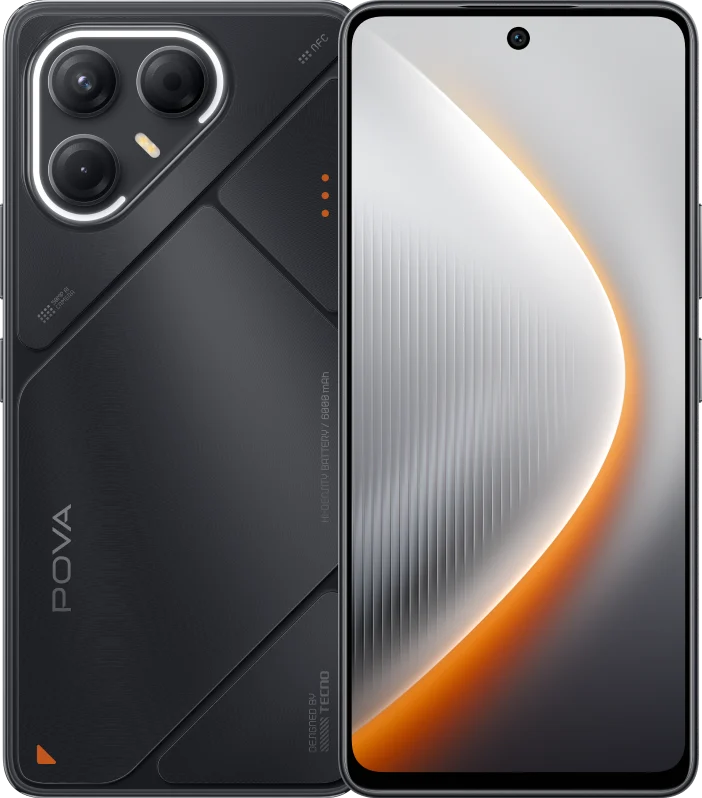 TECNO POVA 7 in Geek Black